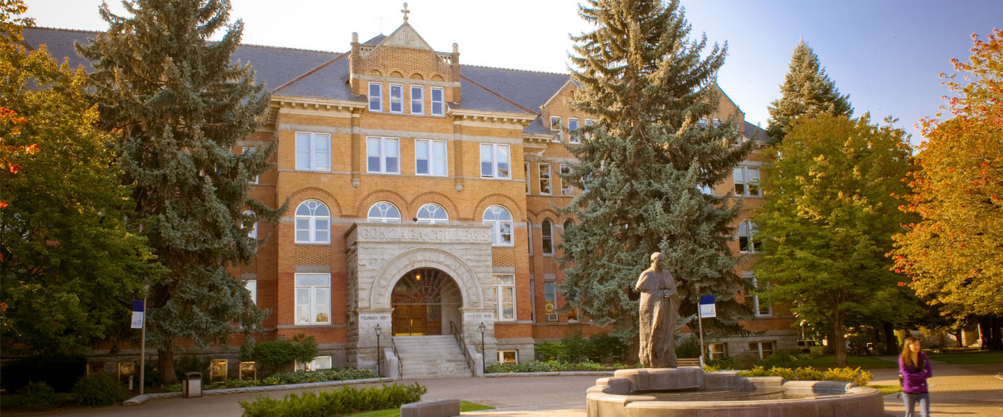 Front of College Hall 