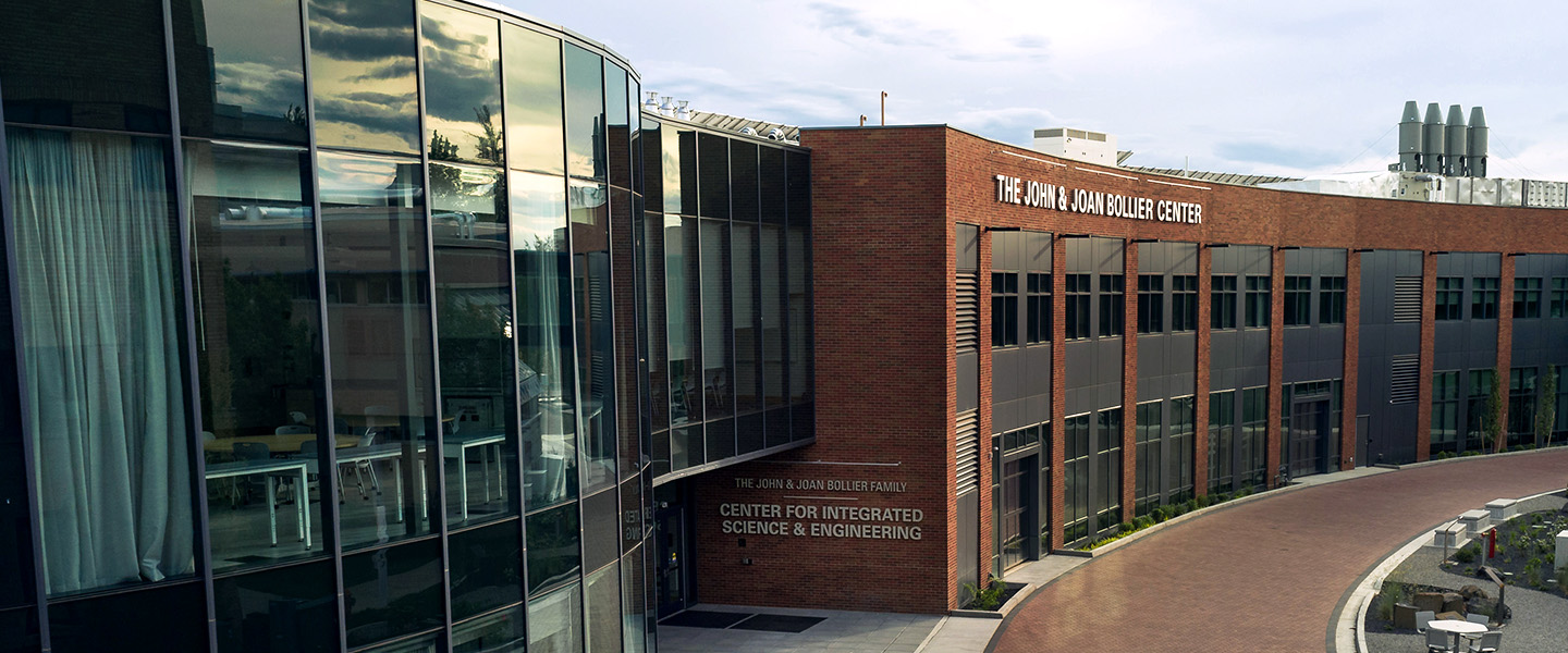 A view of the Bollier Center.