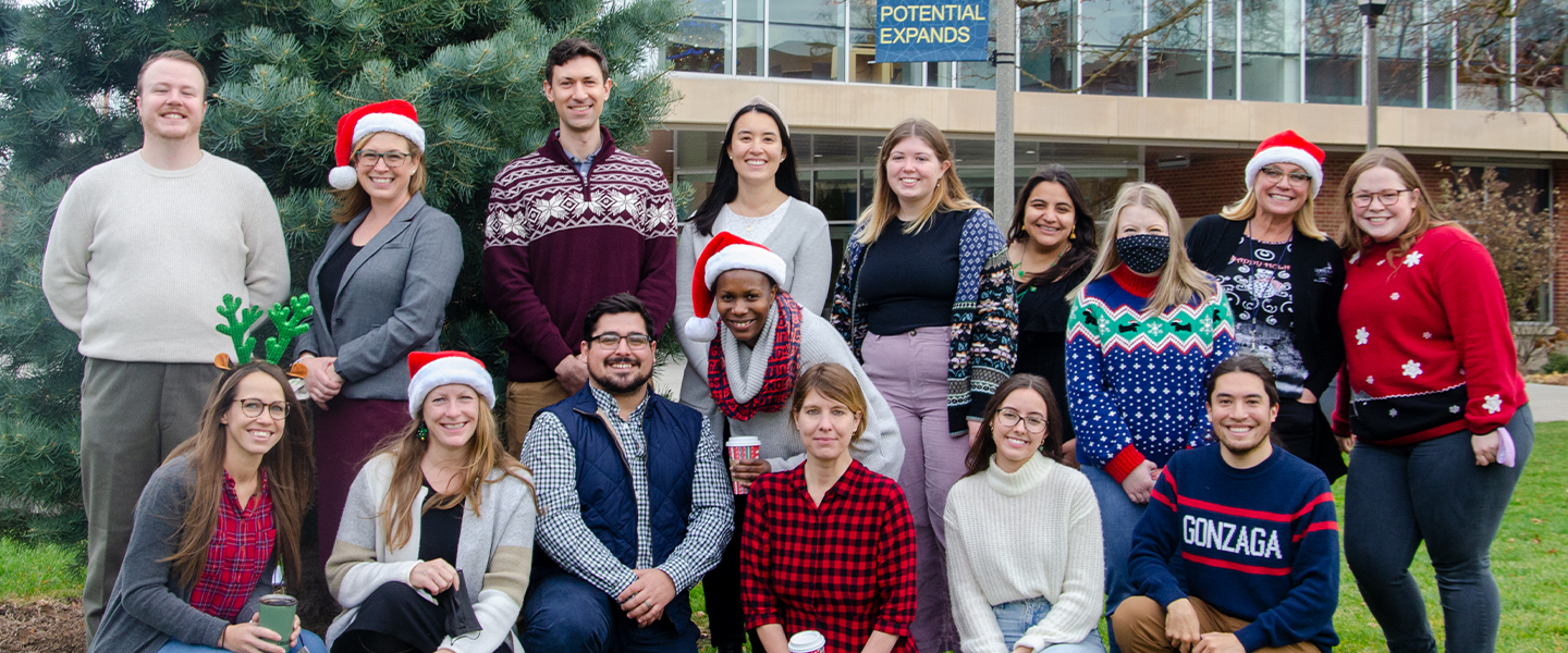 CCE staff posing for a group photo