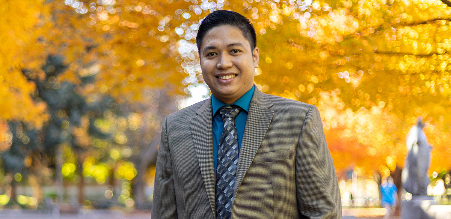 Fulbright scholar Jareason Fabre