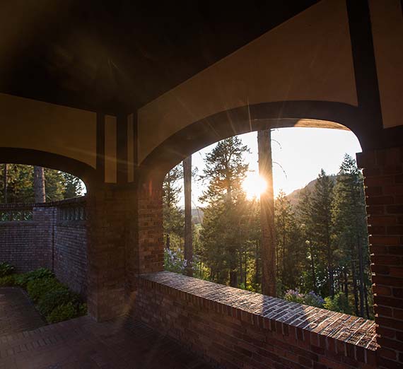 Decorative image sunset.