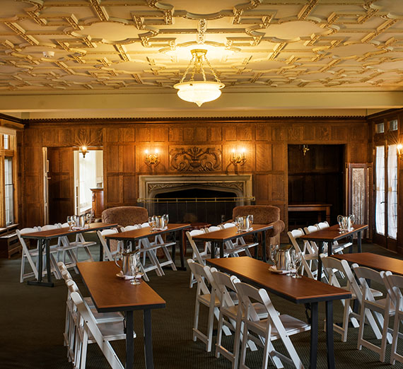 Bozarth Mansion interior