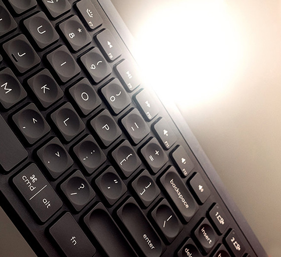 close up of computer keyboard