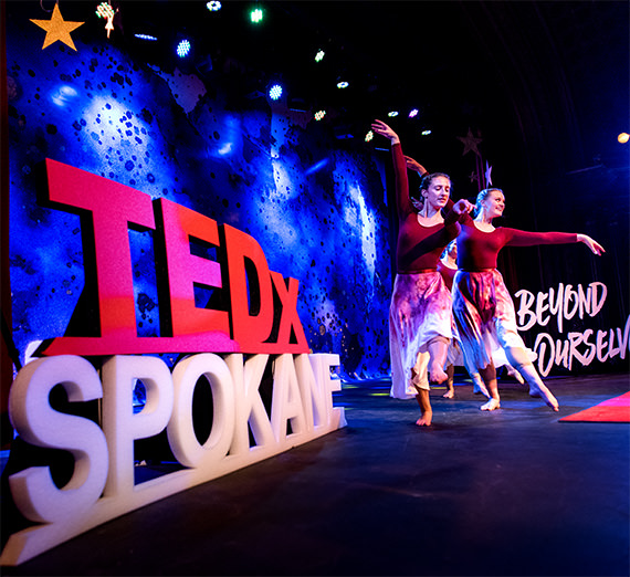 dancers performing at tedx spokane