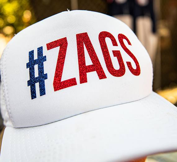 hat with #Zags 