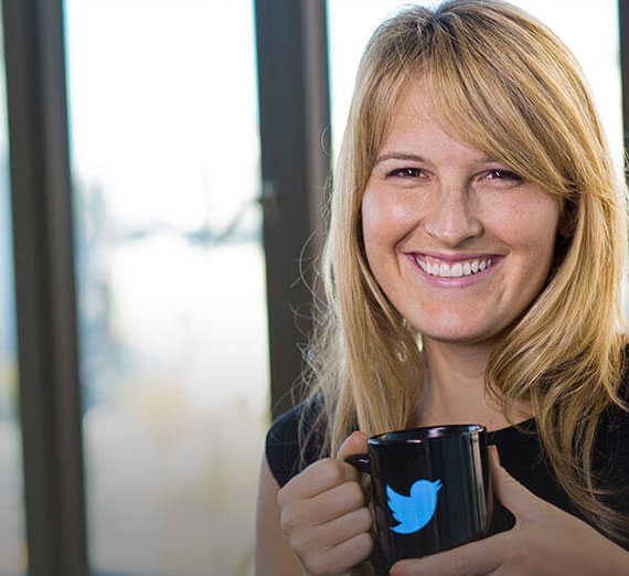 Former Twitter employee Libby Laveson ('06, B.S. Applied Communication, ’08 M.A. Communication & Leadership Studies) 