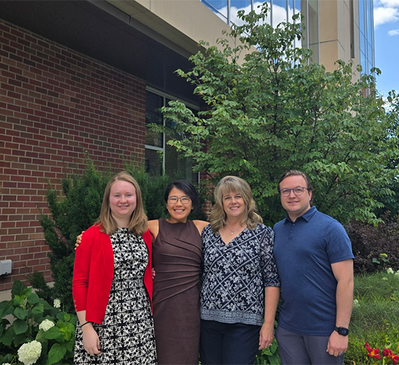 Photo of the International Student and Scholar Services team.