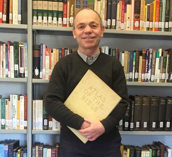 Thomas Müller is an Episcopal priest and sculptor. 