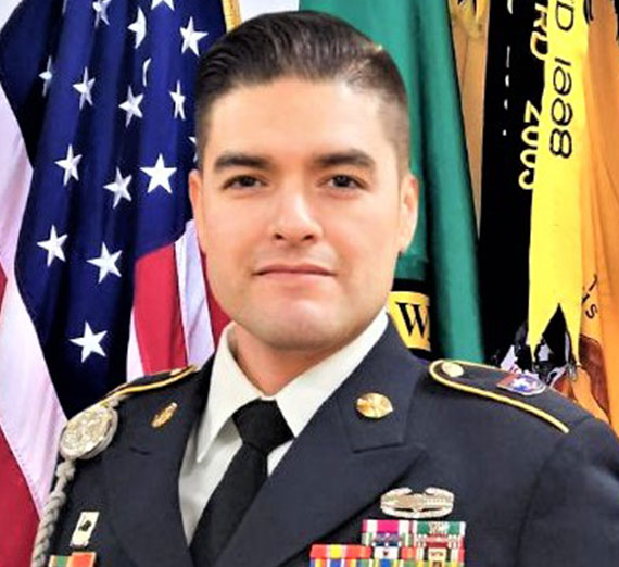 Headshot of Master Sergeant Roy Silva.