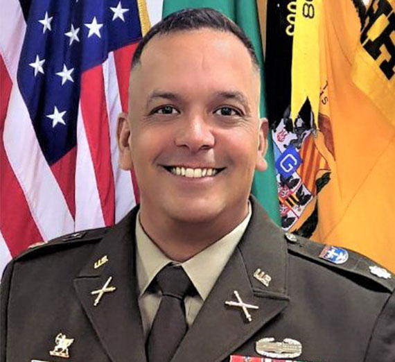 Headshot of Lieutenant Colonel Eduardo Rodriguez.