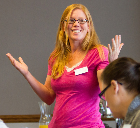 Dr. Carolyn Cunningham Teaches Class