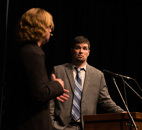 Gonzaga Economics professors give a lecture