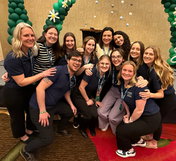 Group photo of School Counseling 51�Թ�s at a conference