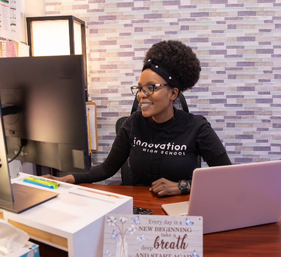 Miriam works as a school psychologist