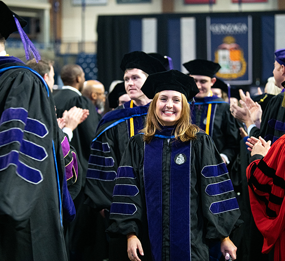 Law Commencement Student Procession 2024