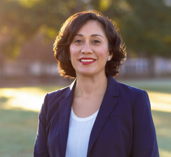 Portrait of Law School Graduate Delia Garza