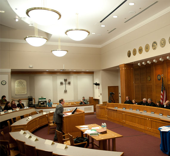 law school courtroom 