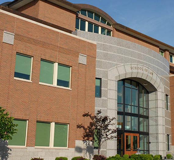 Front of Gonzaga Law School