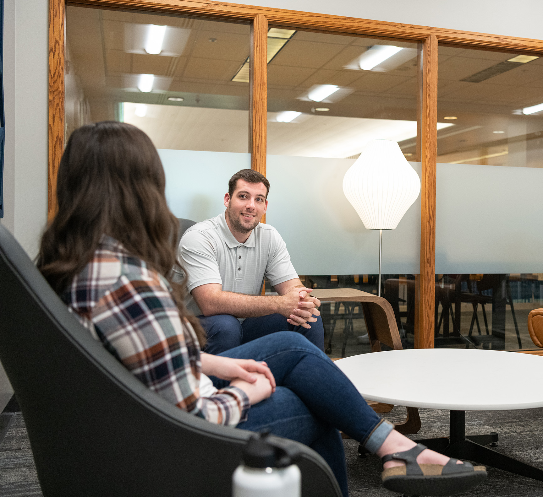 Law Students in Lounge