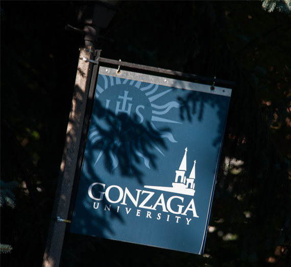 Gonzaga University banner
