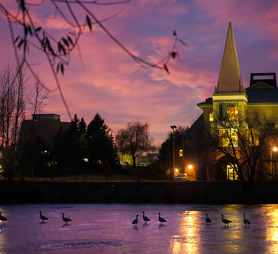 Jundt Museum at Sunrise