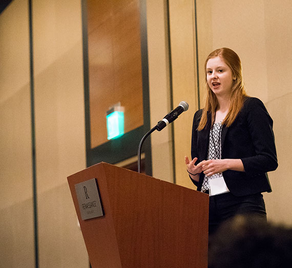 Student Presentation at Seattle Trek