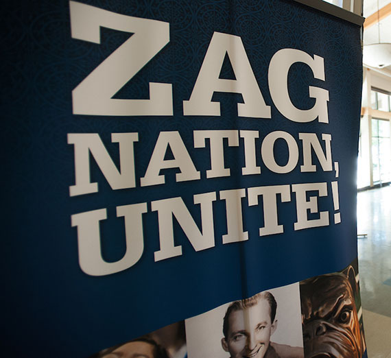 Zag Nation Unite Sign