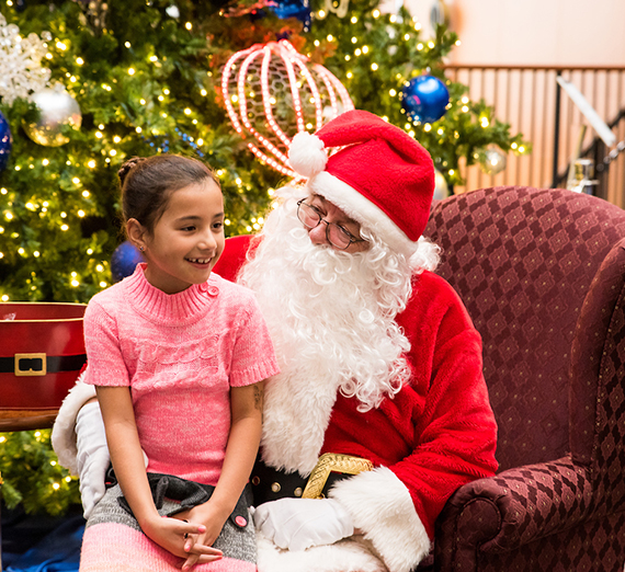 Santa with a little Zag