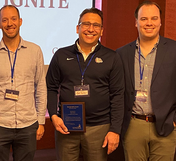 Unite to Ignite Bellevue award winner Kyle Teater and others