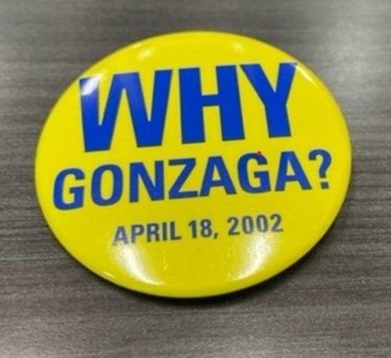 Why Gonzaga button