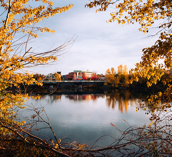 A view of Lake Arthur.