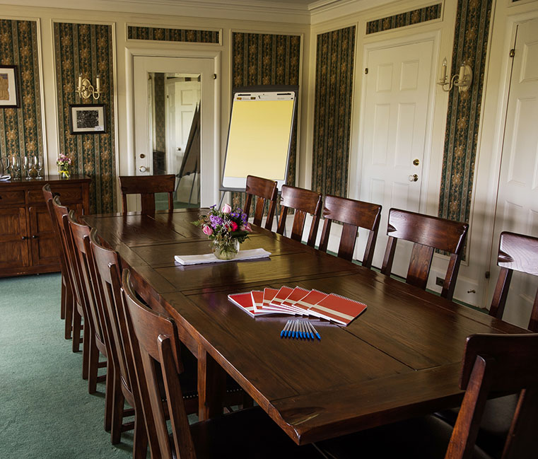 Meeting room at Bozarth Mansion