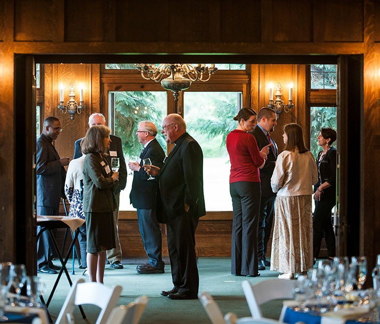 Social at Bozarth Mansion