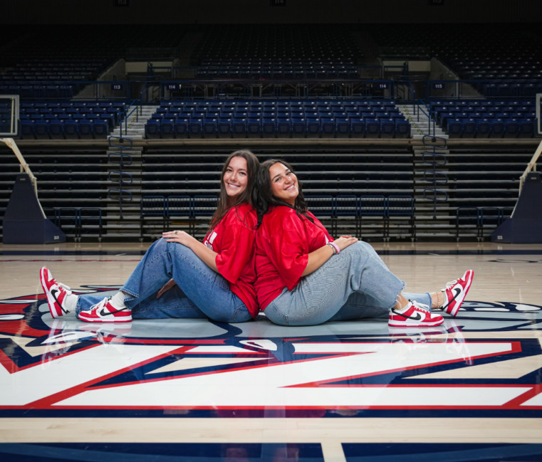 Members of the Gonzaga University Bomb Squad posed in McCarthy Center