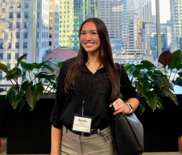 Saya at New York Trek