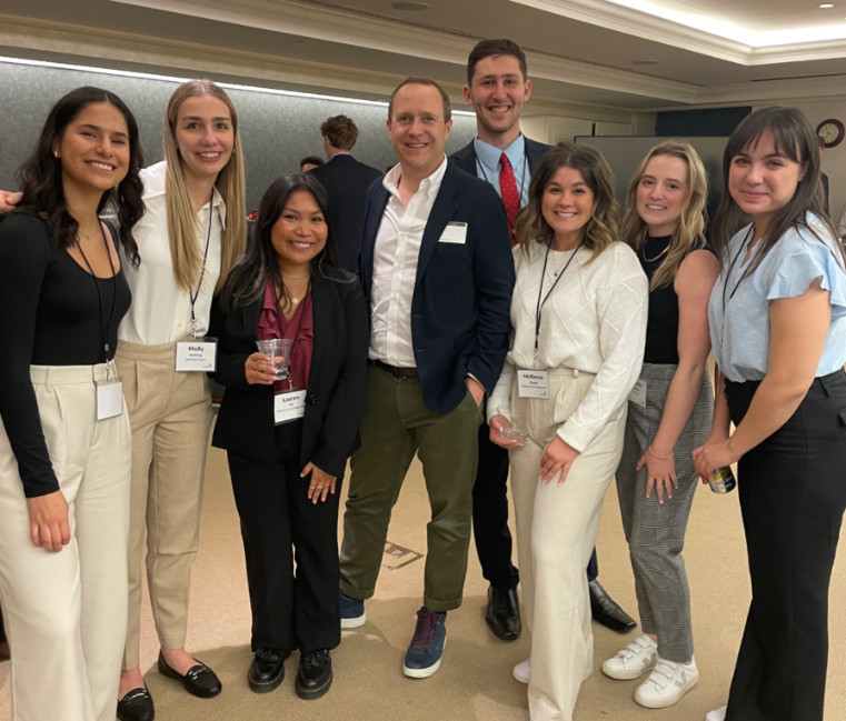 Group of Students at the New York Trek