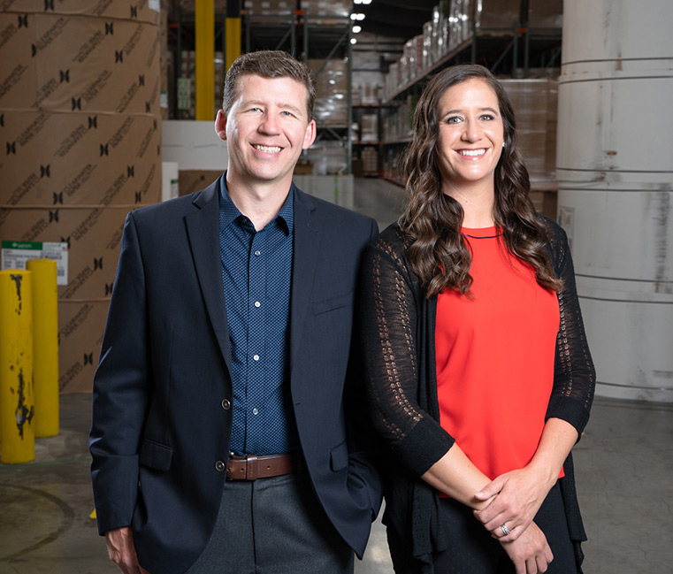 Matt and Keva Sonderen, co-owners of Sonderen Packaging, are longtime supporters of ongoing Gonzaga Certificate education for their employees.
