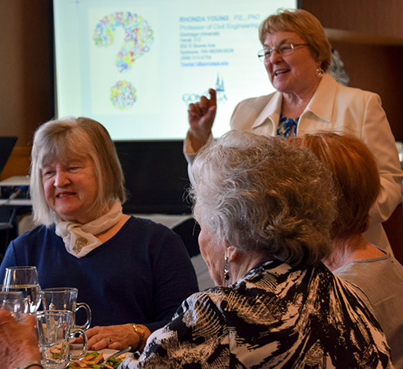 Peggy Doening, Greater Gonzaga Guild President