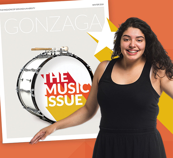 Gonzaga Magazine Issue cover 