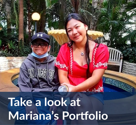 Take a look at Mariana's Portfolio