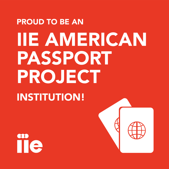 The logo for IIE American Passport Project grant