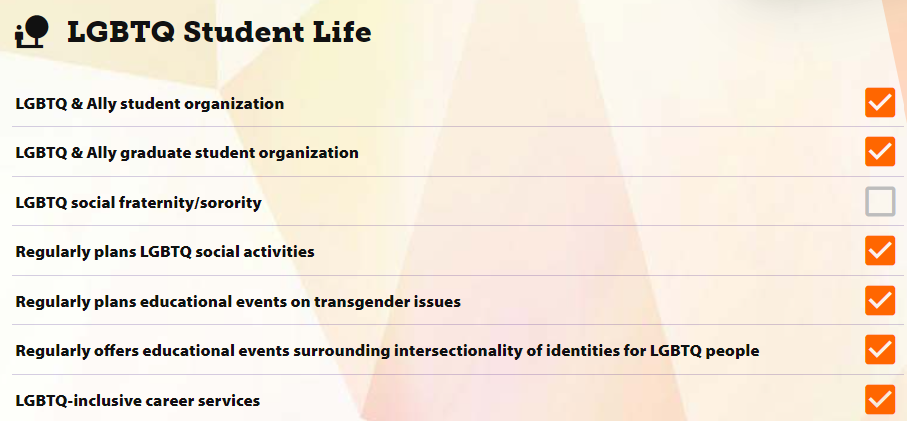 Scorecard of Student Life