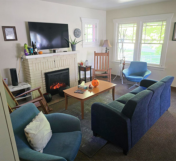 interior of mvrac living room