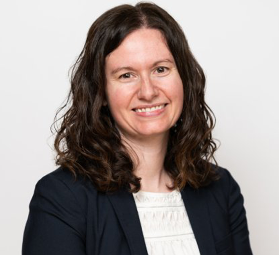 Staff Sara Groat is smiling