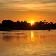 Sunset in Zambezi