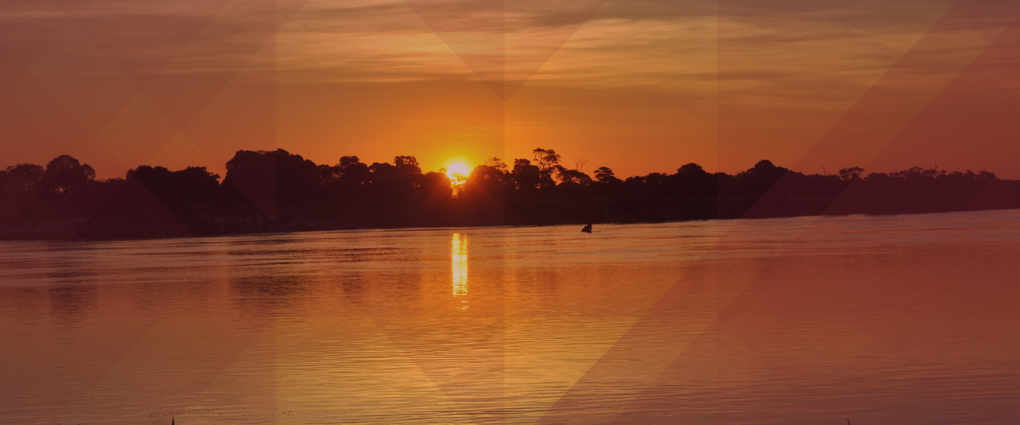 Sunset in Zambezi