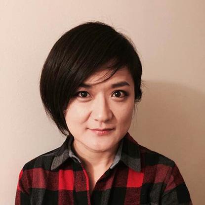 Portrait of Yu-Kyung Kang, Assistant Professor of English, Department of English Gonzaga University.