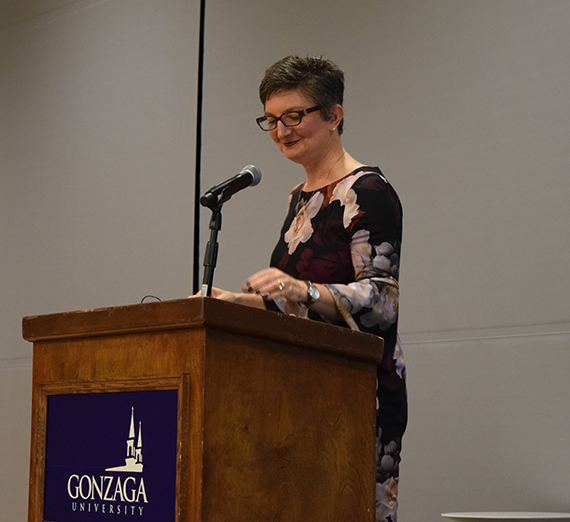 Rabbi Francine Roston, a keynote speaker of the 2017 International Conference on Hate Studies.