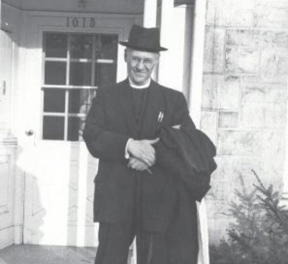 Portrait of Father William L. Davis, S.J.