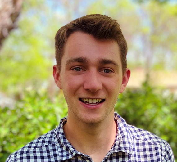 Portrait of Joey Nichols Biology Major